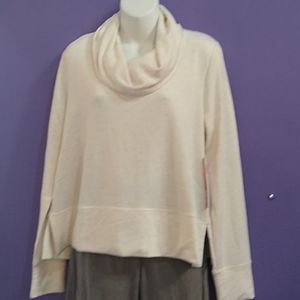 Yogalicious cowl neck sweatshirt NWT